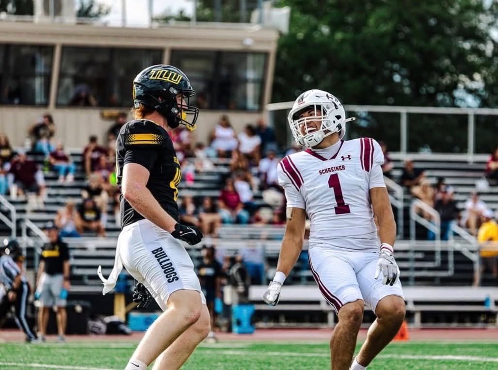 Hobby Girls’ Athletics (@hobbygirlsath) on Twitter photo Very cool getting a picture of two former hawks playing college football against each other! <a href="/KaIebHarrington/">Kaleb Harrington ✞</a> <a href="/FbCougar/">ClarkCougarFB</a> <a href="/HobbyBoysATH/">Hobby Boys Athletics</a> <a href="/NISDHobby/">William P Hobby</a> Very cool getting a picture of two former hawks playing college football against each other! <a href="/KaIebHarrington/">Kaleb Harrington ✞</a> <a href="/FbCougar/">ClarkCougarFB</a> <a href="/HobbyBoysATH/">Hobby Boys Athletics</a> <a href="/NISDHobby/">William P Hobby</a>