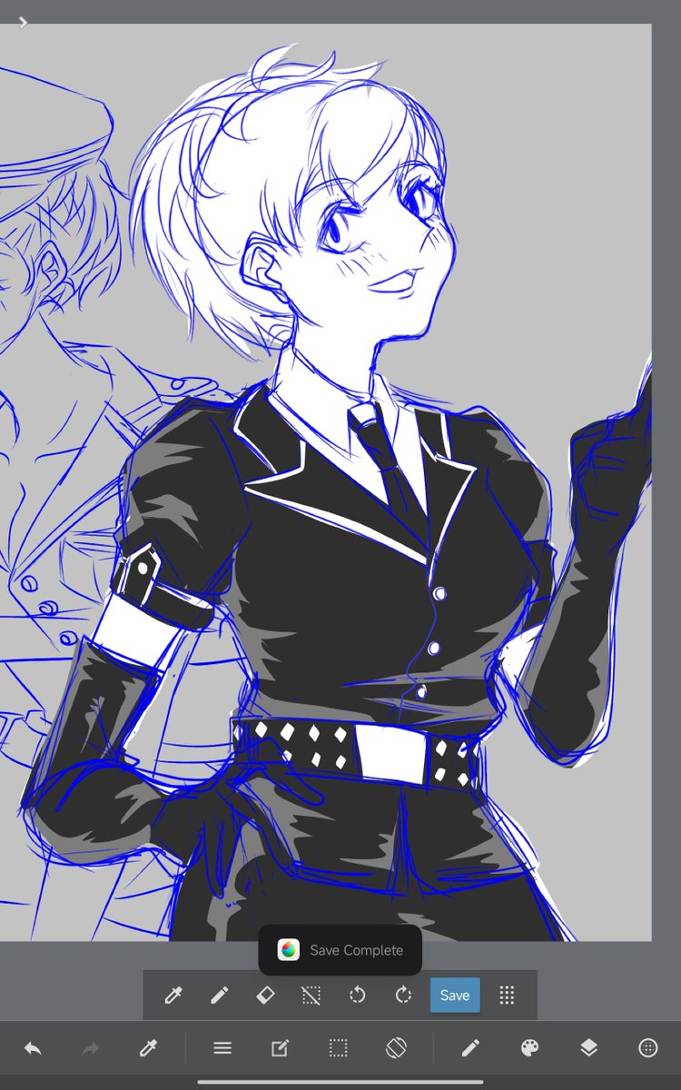 Some doodle.. Whose clothes did she steal?🤔