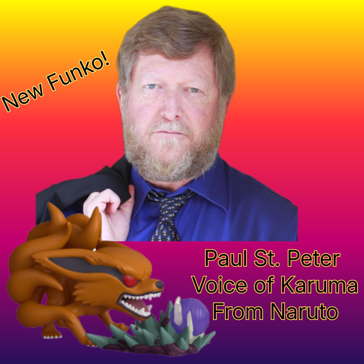 MobileMonicker's tweet image. We are pleased to announce that our clients Michael Sorich &amp;amp; Paul St. Peter have new Funko Pops being released!! Be on the lookout!

Also coming soon Steve Kramer will also be getting a new Funko Pop being released next spring! Stay tuned!! 

#funkopop #funkopopcollector #naruto