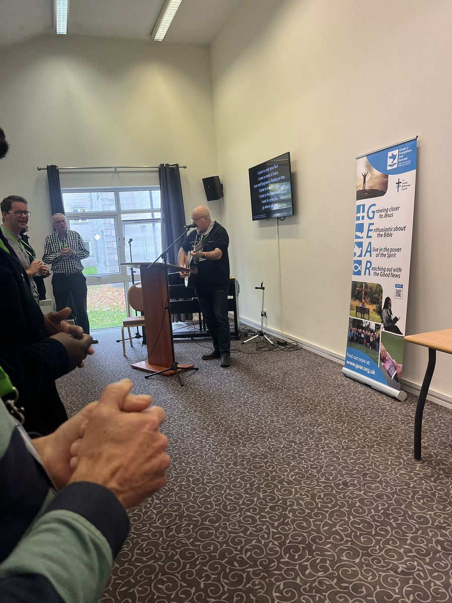 ‘We trust you for our tomorrows.
Thank you for our yesterdays.’ 

Loved singing these beautiful words today before speaking at the GEAR Conference. 

Reminded to look back with joy and forward with hope.