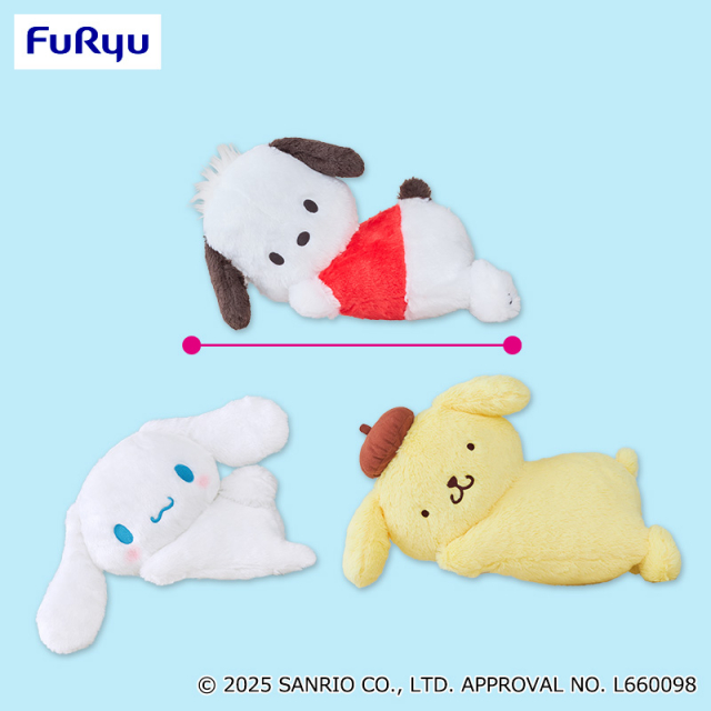 🌟本日入荷🌟
🎀サンリオキャラクターズ 添い寝BIGぬいぐるみ🎀
💤クロミ・ハンギョドン・バッドばつ丸
💤シナモロール・ポムポムプリン・ポチャッコ

ふわふわボリュームたっぷり💕
サイズは約33～40cm✨
推しキャラと添い寝しちゃおう😴💭

#ゲットライブ  #サンリオ

get-live.net/prizes