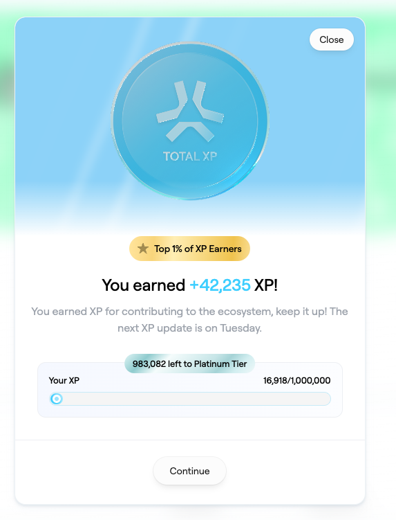 Okay, I just have to say it: this thing is running like a dream! Farming XP with <a href="/wolfdotgame/">Wolf Game</a>  on <a href="/AbstractChain/">Abstract</a> ? Absolute gamechanger!
I’ve only been playing for a week and BOOM, I already hit GOLD! 🏅💥🐺