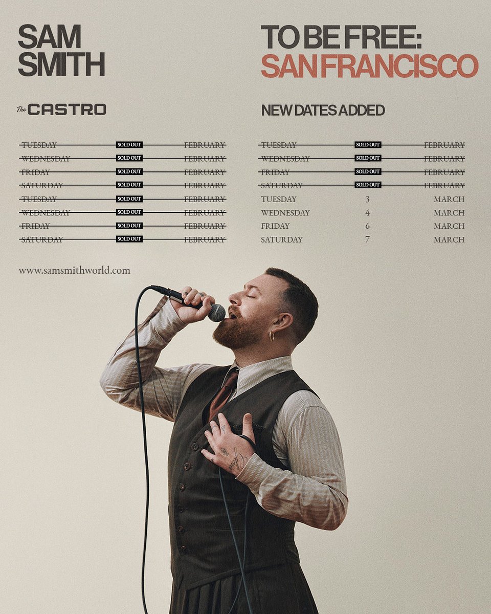 SAM SMITH tweet media