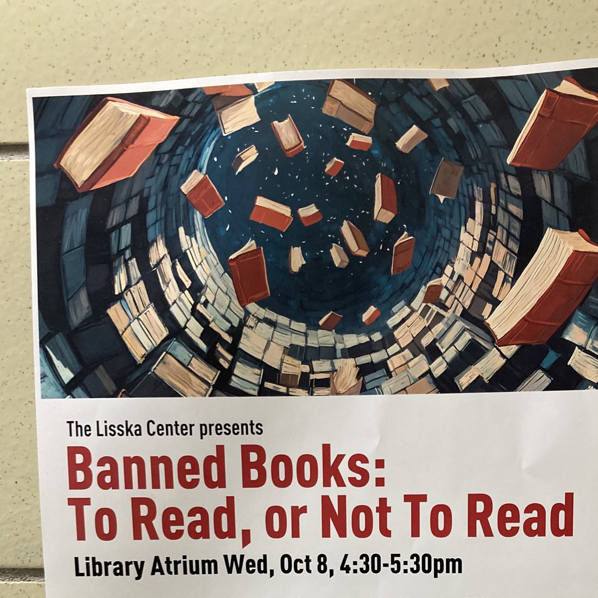 Another “Hamlet” sighting and reference —this one at Denison University in Ohio.