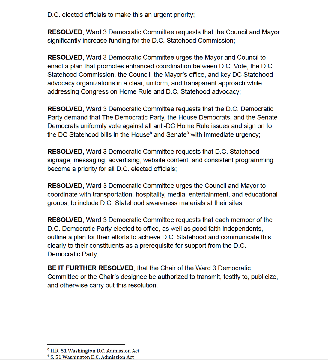 Ward 3 Democrats tweet media