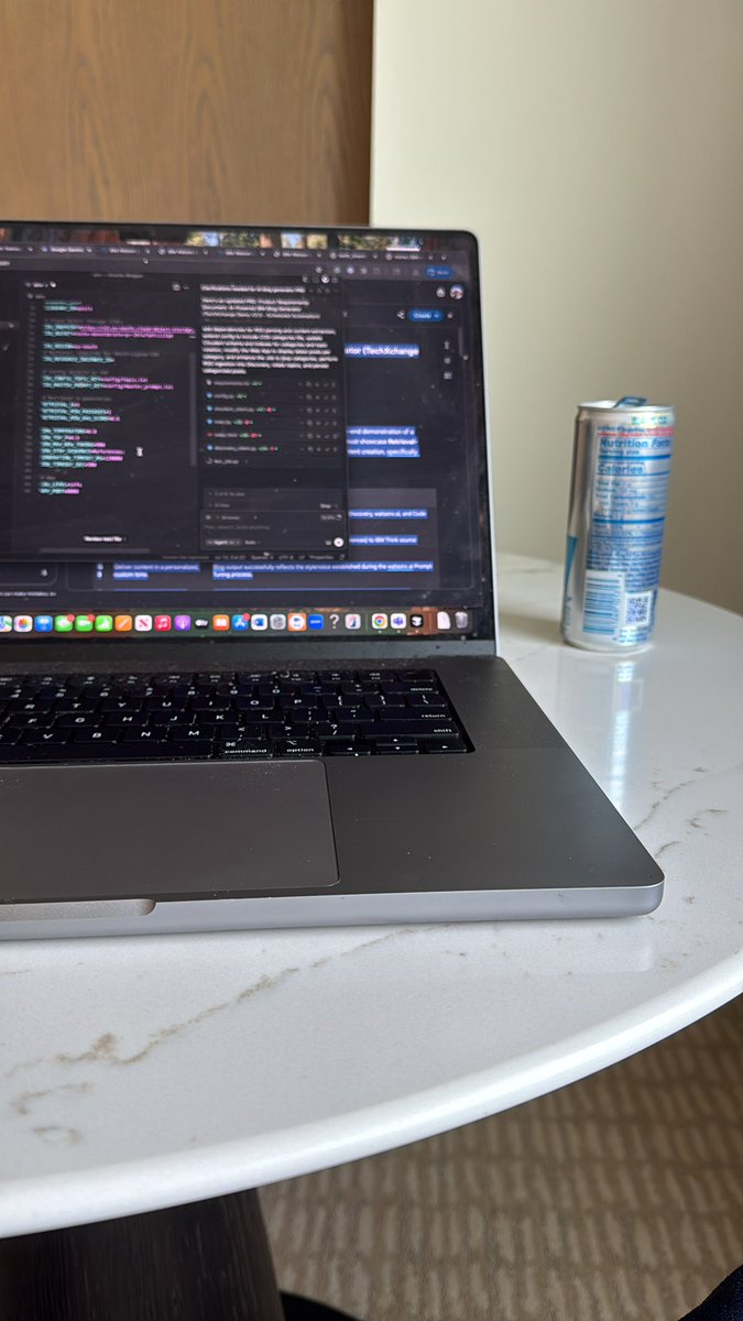 CTOAdvisor's tweet image. I’m building something on @IBMcloud while at @IBM #TechXchange. Ambitious.