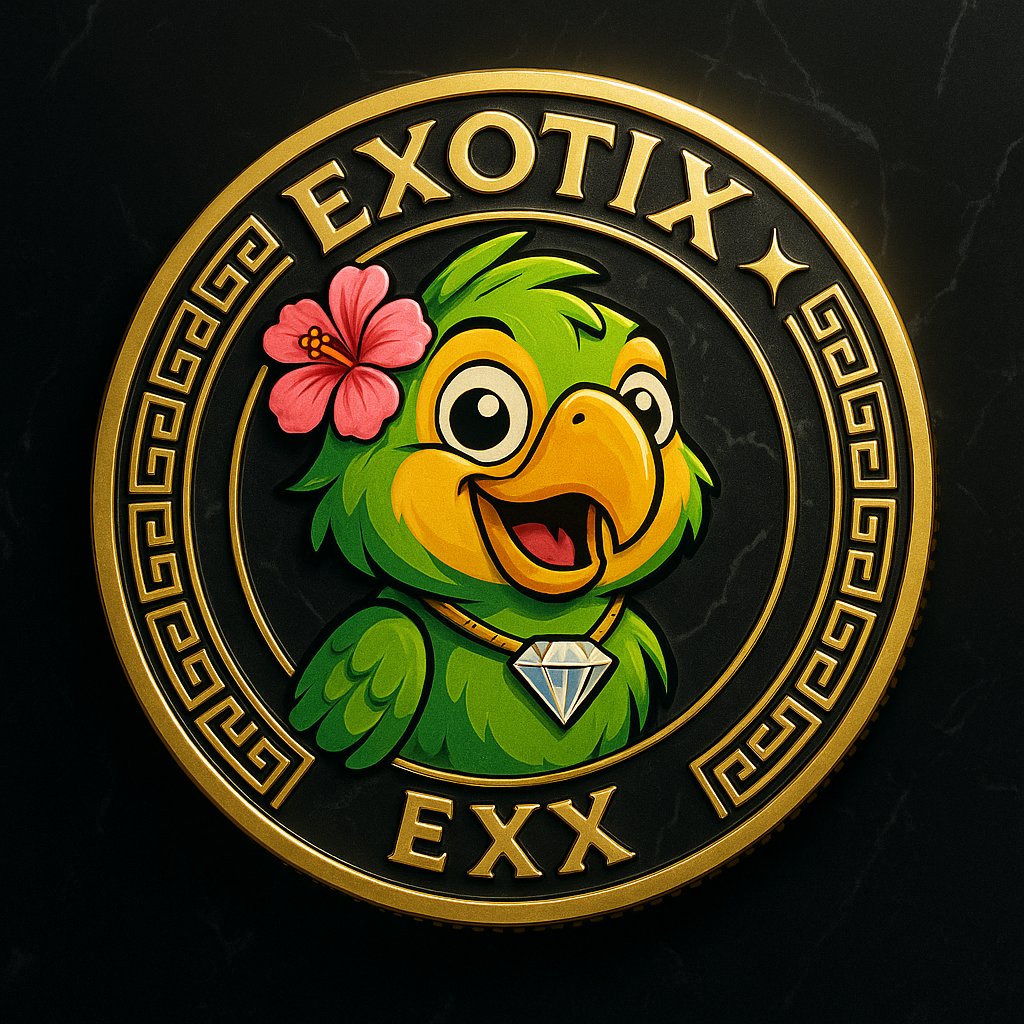 ExotixMoonshot's tweet photo. New Design! 
#EXOTIX #MemeCoin #CryptoCommunity #MoonshotApp https://t.co/Vf2OOUSjAZ