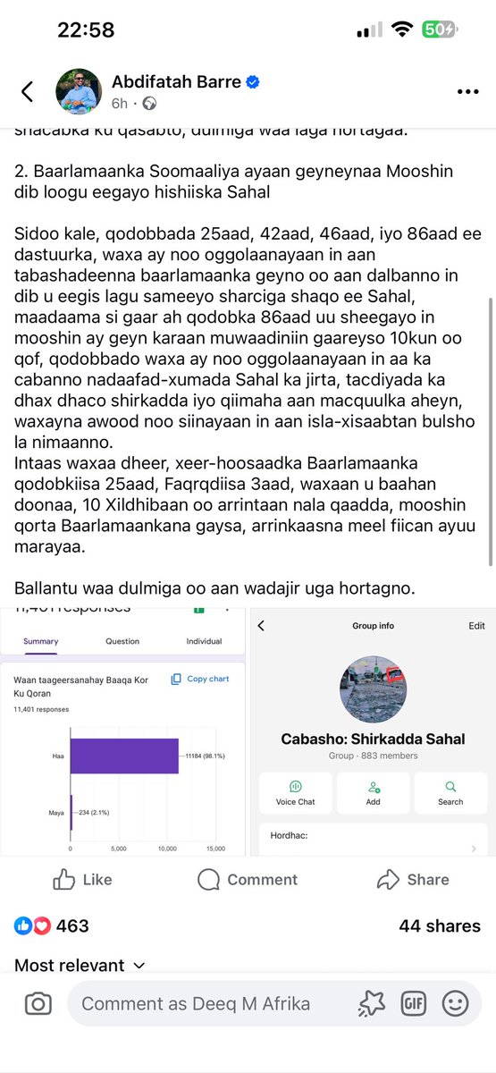 A wave is coming, young Somalis rising with purpose. 
Dr. <a href="/DrAbdifatahBare/">Dr Abdifatah Barre</a> just lit the fuse. If this holds, Somalia’s next chapter begins with one thing, ACCOUNTABILITY! 
3 generations (80s, 90s, 2Ks) are waking up at once. I welcome this new chapter, Insha Allah Khair