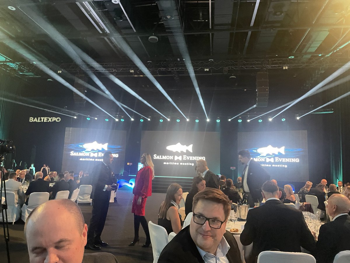 Annual conference of the Baltic ports #bpo, this year hosted by <a href="/PortGdanskZMPG/">Port of Gdańsk</a>. Thanks for a wonderful salmon evening!