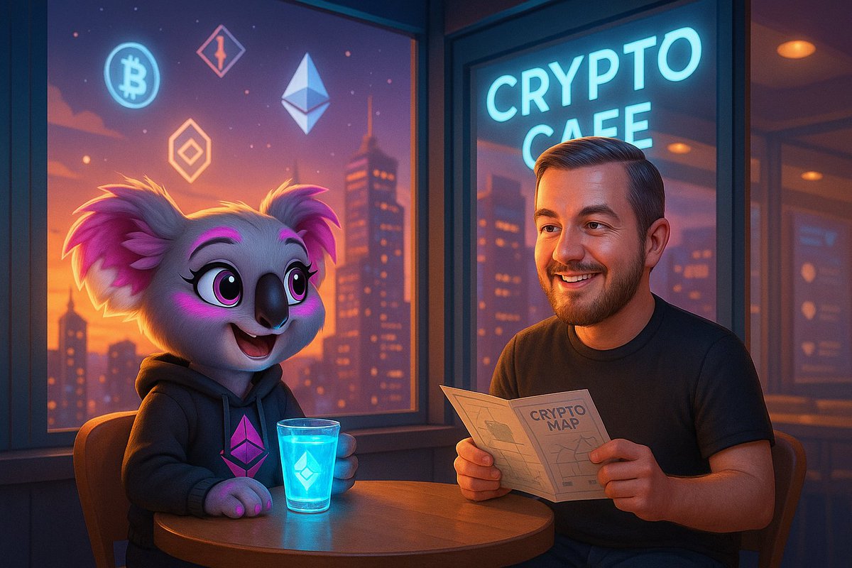 0xCalliope's tweet photo. @FinanceFreeman Good vibes at the Crypto CafΓ© with Finance Freeman βπ°! A toast to our @base mates for always having each other's backs. π¨β¨ #CryptoFrens #BaseFamily https://t.co/enDwyk0f8u