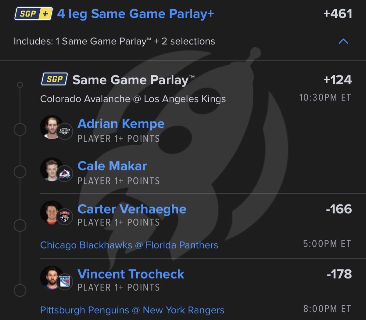 NHL IS HERE 🔥🔥🙏🏻

Let’s start the year on the right foot.. 🏒

🔗JoinRocketHQ.com
Code: PUCKDROP