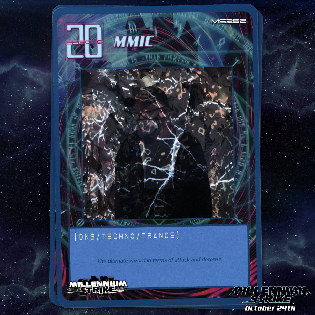 MILLENNIUM STRIKE (@milleniumstrike) on Twitter photo MILLENNIUM STRIKE: DARK MAGIC
EPISODE 20  
ARTIST 3
<a href="/mmicnoise/">MMIC</a> MILLENNIUM STRIKE: DARK MAGIC
EPISODE 20  
ARTIST 3
<a href="/mmicnoise/">MMIC</a>