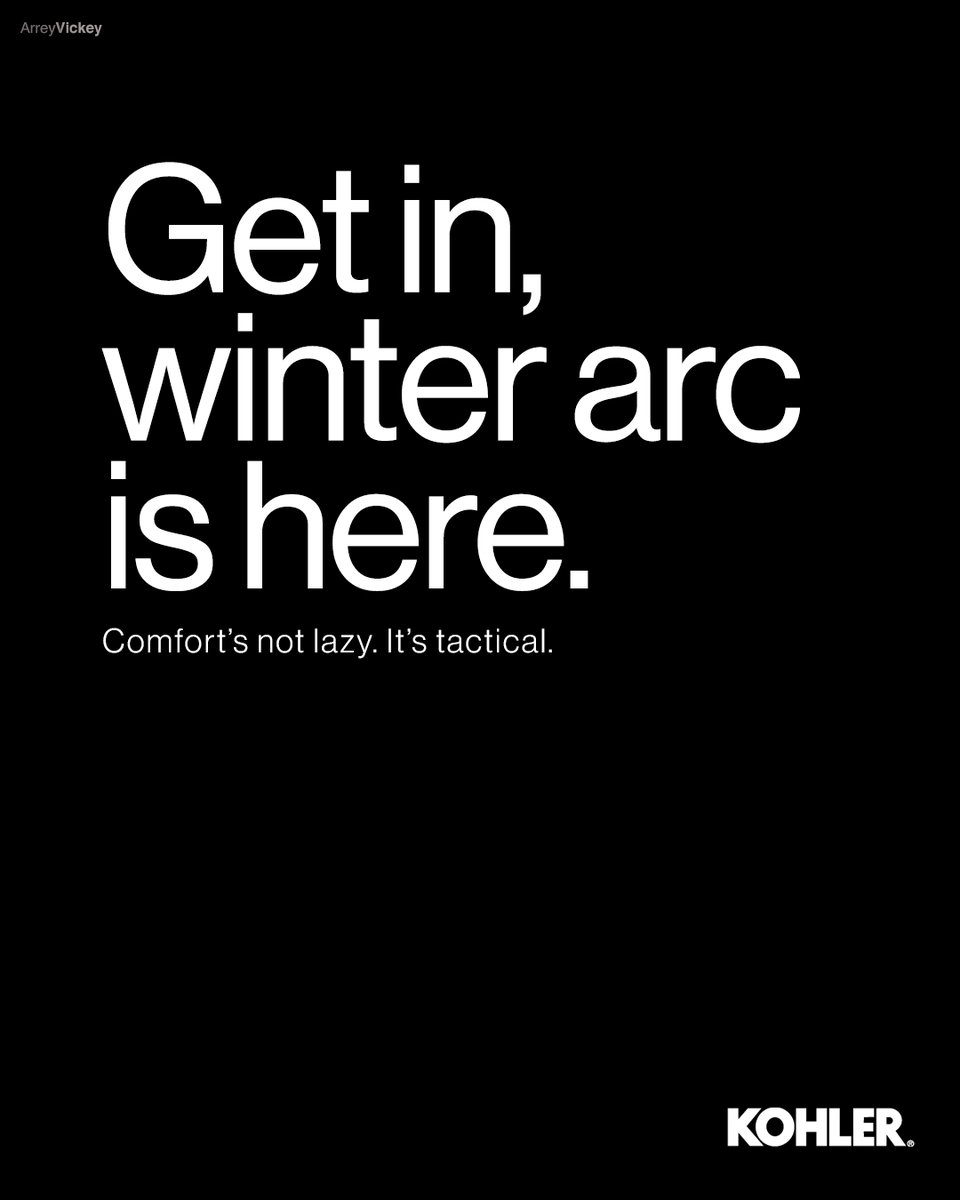 ArreyVickey's tweet image. @OneMinuteBriefs ﾒ #Jacuzzis for the ones who clock in, lock in. #WinterArc