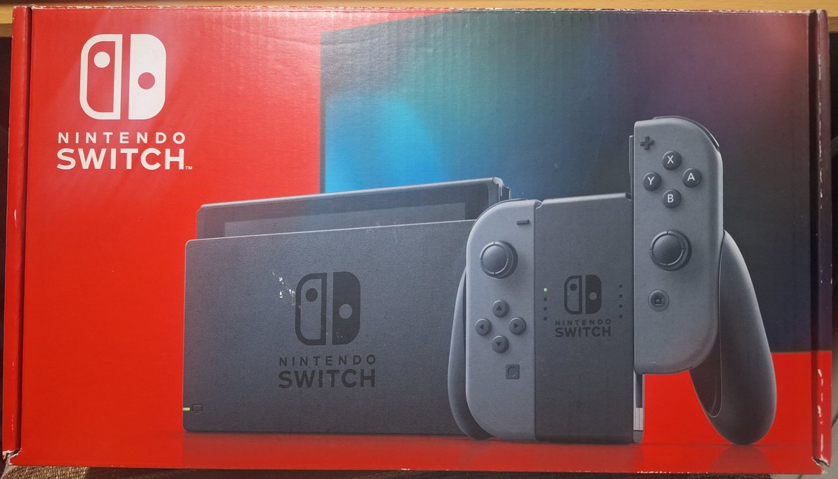 DuskStrega's tweet photo. WTS Nintendo switch Second
Kondisi 90% ad scratch pada anti gores
Sudah jarang dimainkan

Isi Box
Nintendo switch v2 Gray
Joycon Gray L &amp; R
HDMI Cable
Charger
Wrist Grip
Joycon Grip
Dock

Bonus:
4 games (see pic)
Ring fit wheel &amp; Strap

Price: 3.500.000
Dm for info, No tepu" ty. https://t.co/31Vok1z2JG