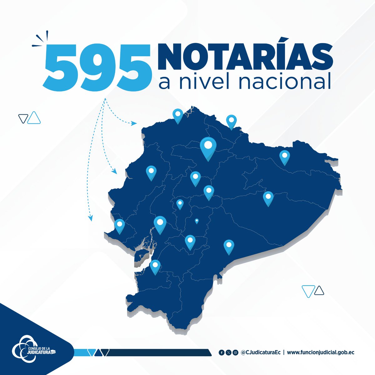 🔎 ¿Quieres conocer la ubicación de las notarías por provincias y cantones?
📲💻Ingresando al siguiente link bit.ly/3vLfFMe puedes acceder a la información que necesitas.