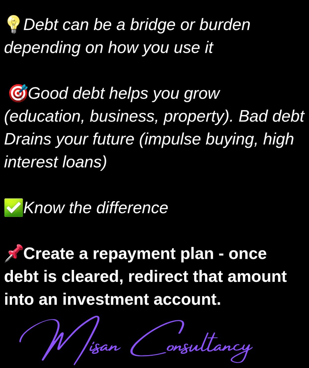 Misan_Co's tweet photo. #Debtfreejourney https://t.co/kNmuhTQ5gM