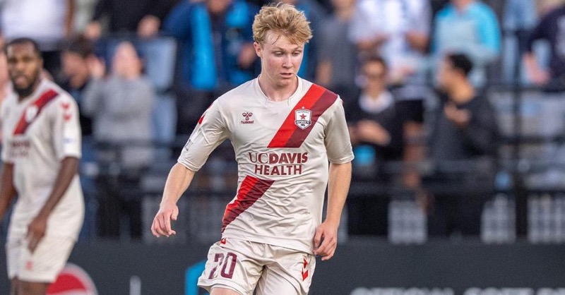 USLChampionship's tweet photo. Blake Willey of @SacRepublicFC and Emiliano Rodriguez of @eplocomotivefc are a couple of our Rising Stars this week! Find out who else made the list 👇