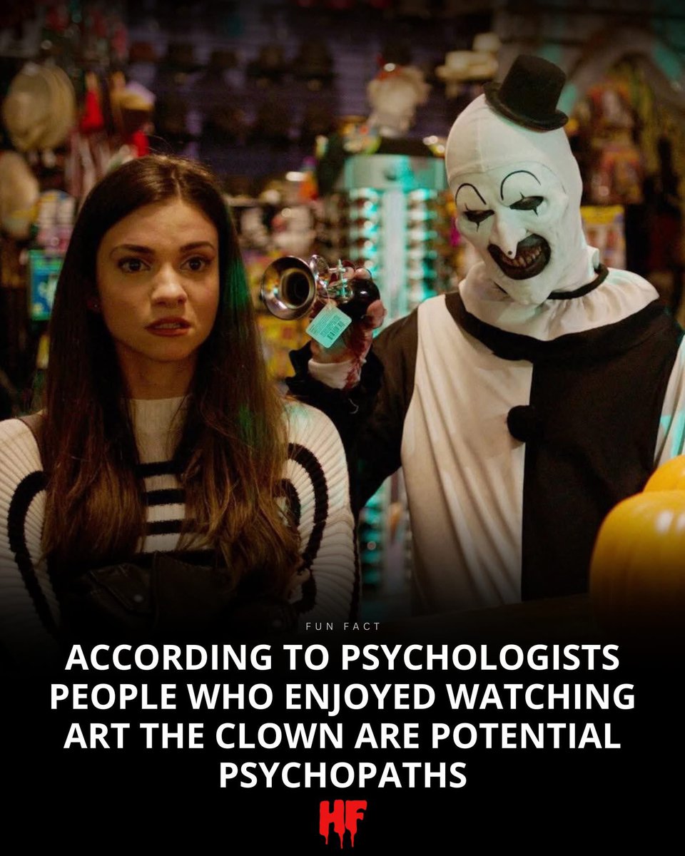 jennloveshorror's tweet photo. Saw this on facebook 
🗣️ hello to my fellow psychopaths! https://t.co/nQ4U9ZPPqX