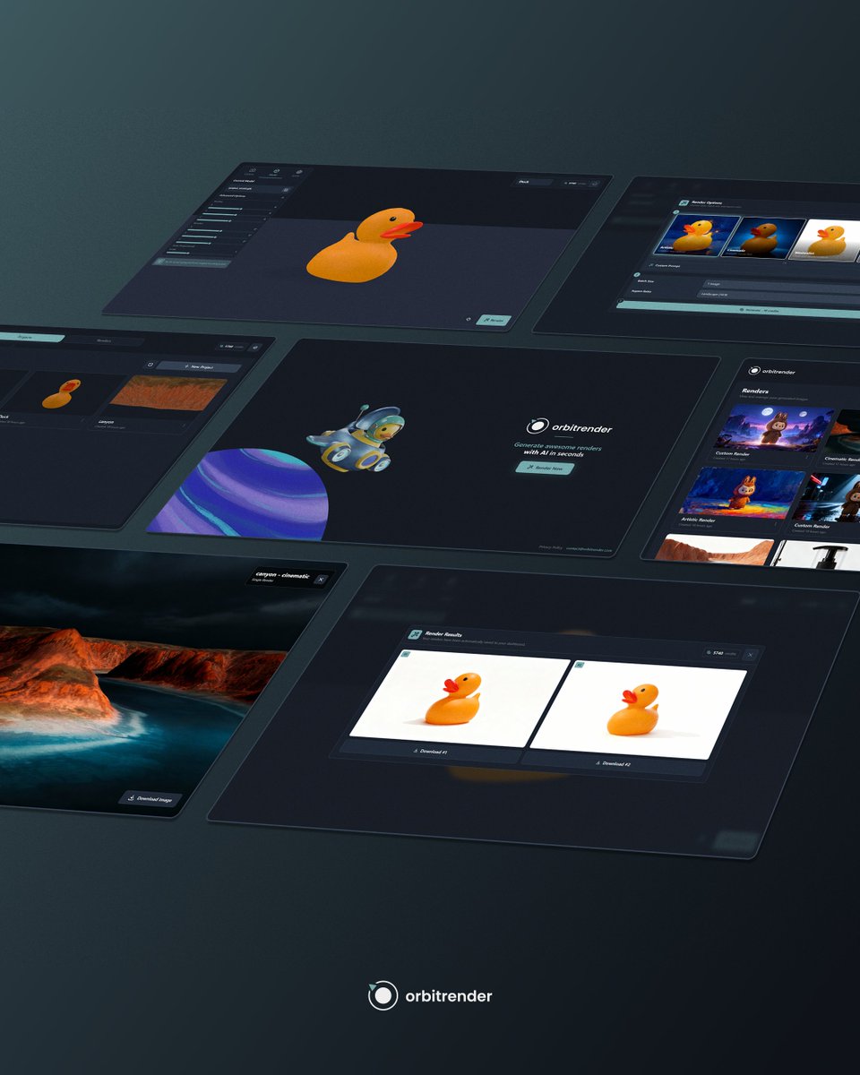 orbitrender3d's tweet photo. 🚀Orbitrender. Rendering, reimagined.

This is the first step on our journey, and we built it for the creative community. Your feedback will shape what's next.

We can't wait to see the incredible things you'll create.

You can get started right here 👇

https://t.co/e9nafVCqSS https://t.co/L0DQIrcSDj