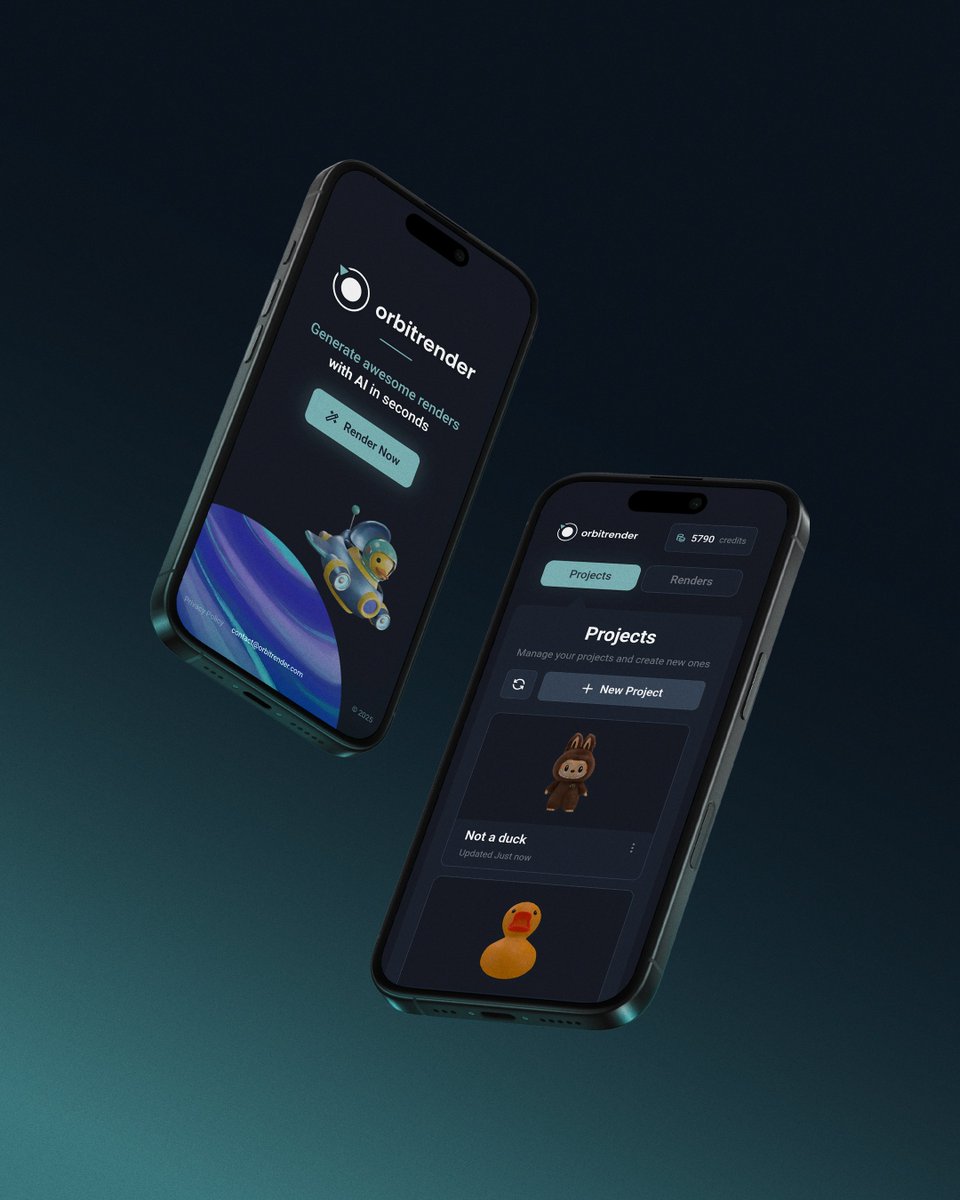 orbitrender3d's tweet photo. 🚀Orbitrender. Rendering, reimagined.

This is the first step on our journey, and we built it for the creative community. Your feedback will shape what's next.

We can't wait to see the incredible things you'll create.

You can get started right here 👇

https://t.co/e9nafVCqSS https://t.co/L0DQIrcSDj