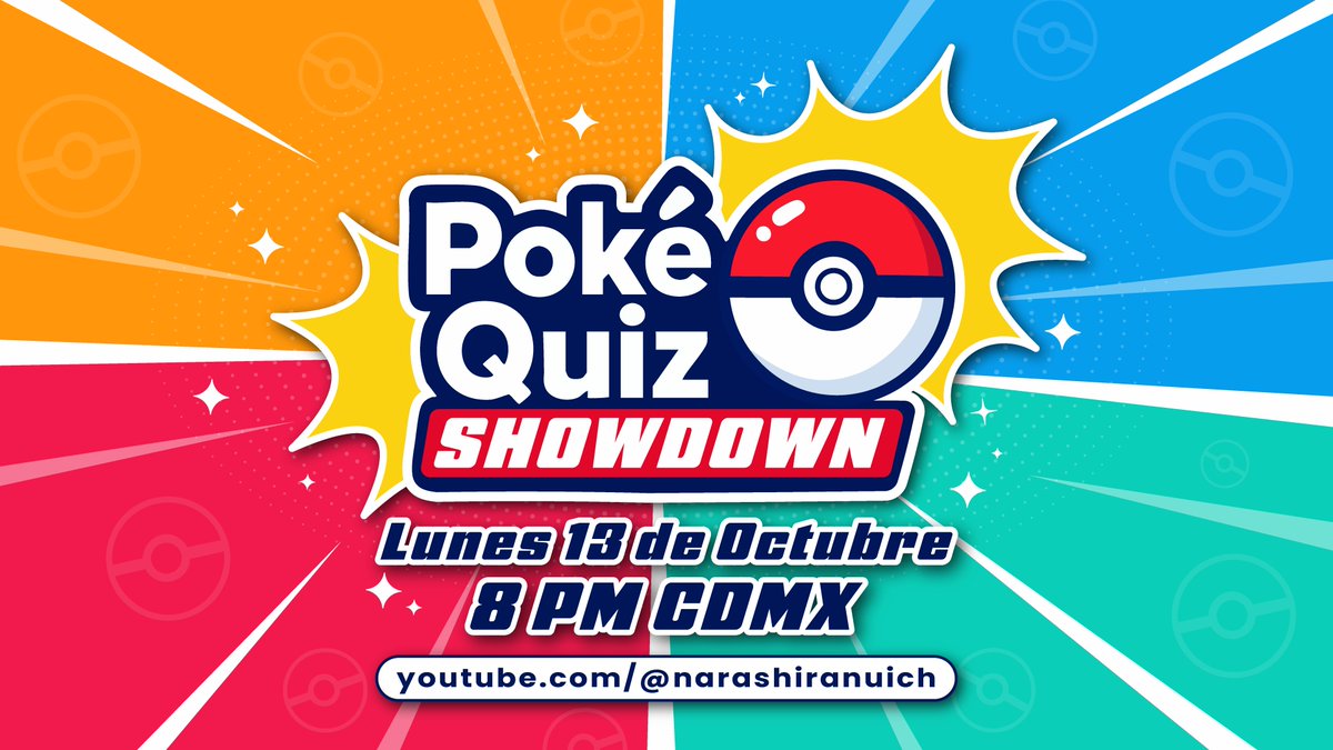 --- ¡ANUNCIO! ---
🎮 ¡Se viene el Quiz Show de Pokémon! 🧠✨
VTUBERS HISPANAS 🆚 VTUBERS JAPONESAS 
¡Tres dinámicas para poner a prueba su conocimiento Pokémon! 👀 ¿Quién ganará? 
¿El poder japonés o la pasión hispana?
¡Haz tus apuestas y no te lo pierdas! 
#Pokemon #VTuber