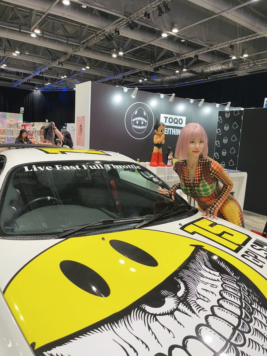 DJ Soda poses with my new ride