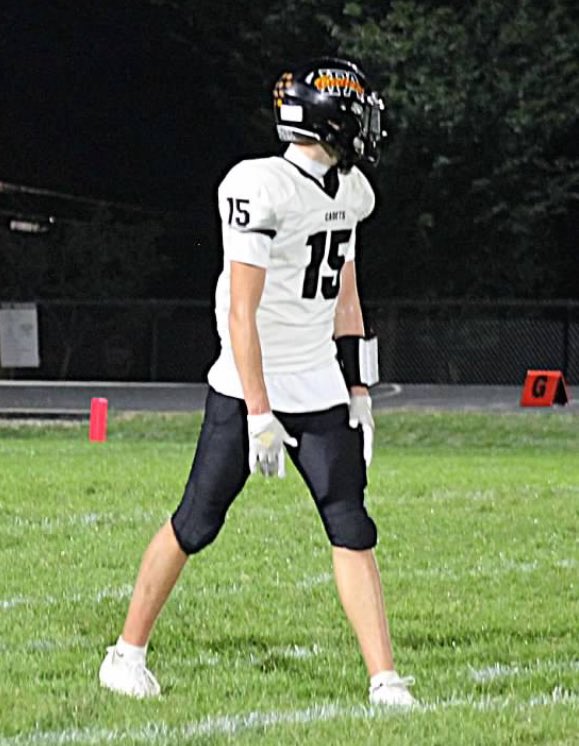 Check out my highlights vs Charles City: hudl.com/video/3/162626…
Receptions: 3
Yards: 30 
Touchdowns: 1
Tackles: 4
Solo Tackles: 2