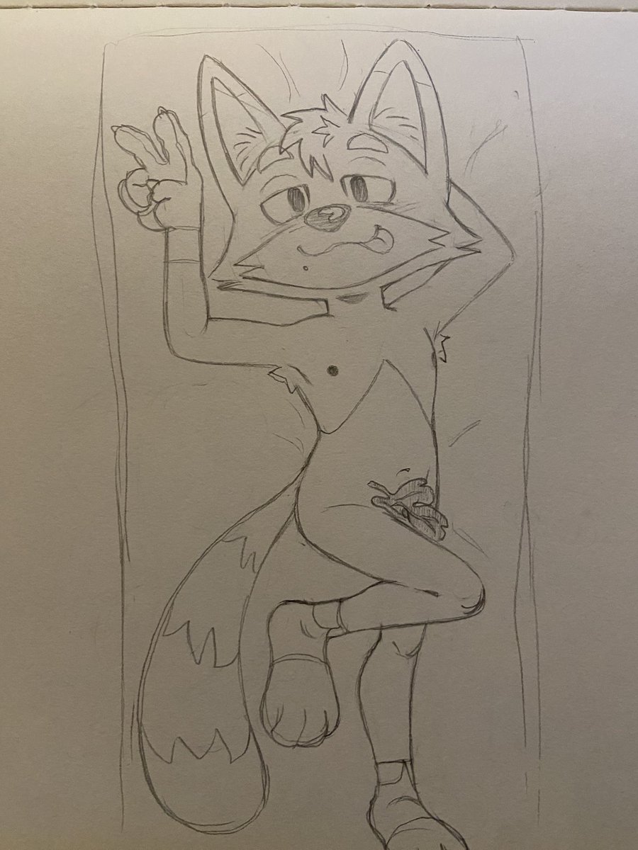 Levi daki sketch. I like that the perspective kinda makes sense from the top and stood horizontally on both sides