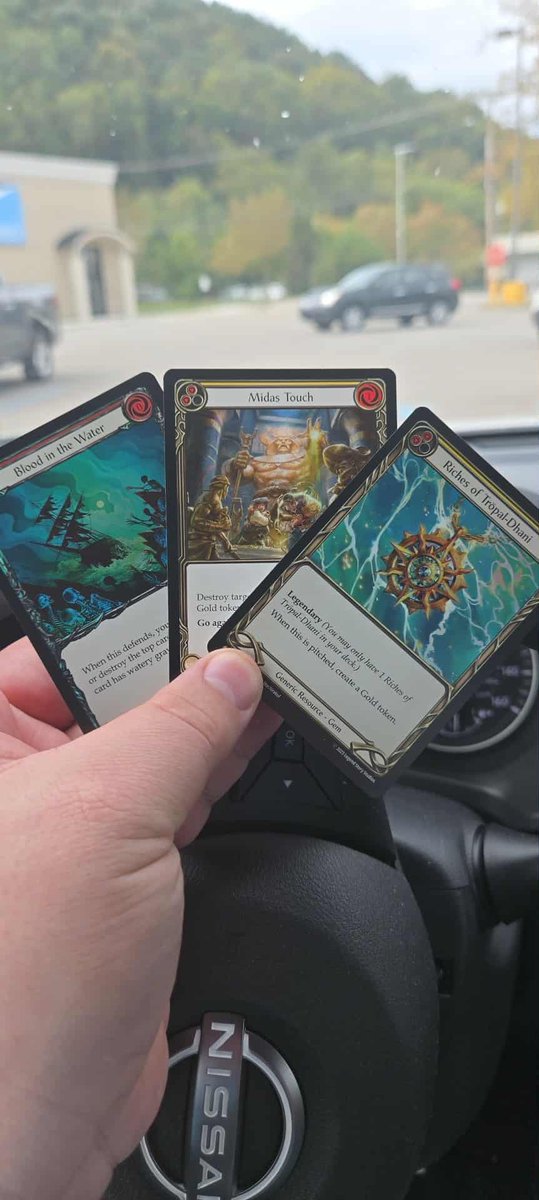 #fabtcg you go to another city to do some work stuff, pull into an LGS and walk away a winner!
