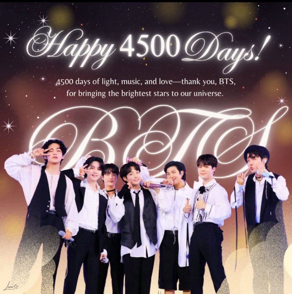 bts_backarmy13's tweet photo. #rt 해주세요💜
데뷔 4500일 축하해🎂🫂💜
#방탄소년단 #bts
#4500일째_보라해 https://t.co/5GKsGGHWt4