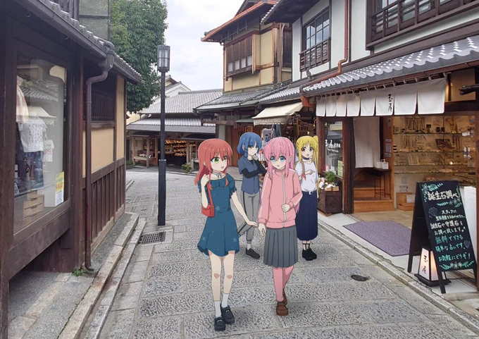 写真とイラスト組み合わせたやつまとめました #ぼっち・ざ・ろっく #ぼざろ