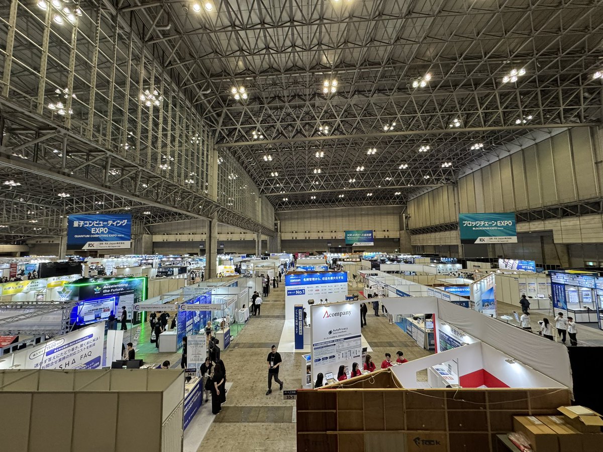 makabu_21's tweet image. NexTech Week @幕張メッセ　にきた！
#NexTechWeek