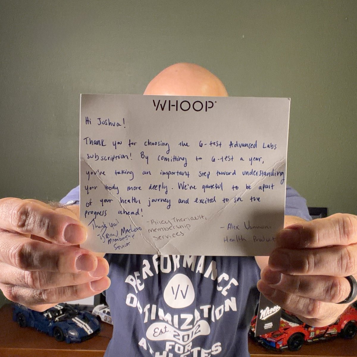 Joshnegron's tweet image. Top 0.3% of @WHOOP users 💪📊
Their new Advanced Labs took it next level. 🧬
They even sent a surprise gift 🎁 — that kind of intentionality creates raving fans.
Let’s keep OPTIMIZING! 🚀

#Whoop #WhoopStrap #OptimizeYourLife #Biohacking #HealthTech #PerformanceTracking