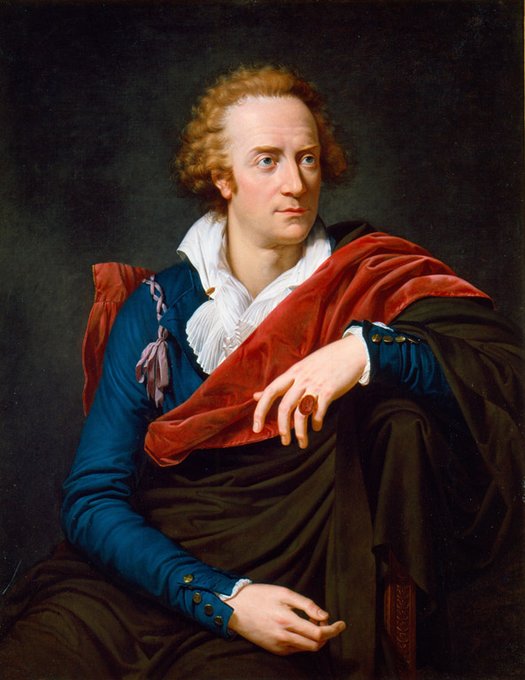 "[su questa seconda parte della mia vita] consiglierò anche il lettore di non arrestarvisi molto... poiché, a tutto restringere in due parole, questi otto anni della mia adolescenza altro non sono che infermità, ed ozio, e ignoranza".

Nel 1803 moriva #VittorioAlfieri.

#8ottobre