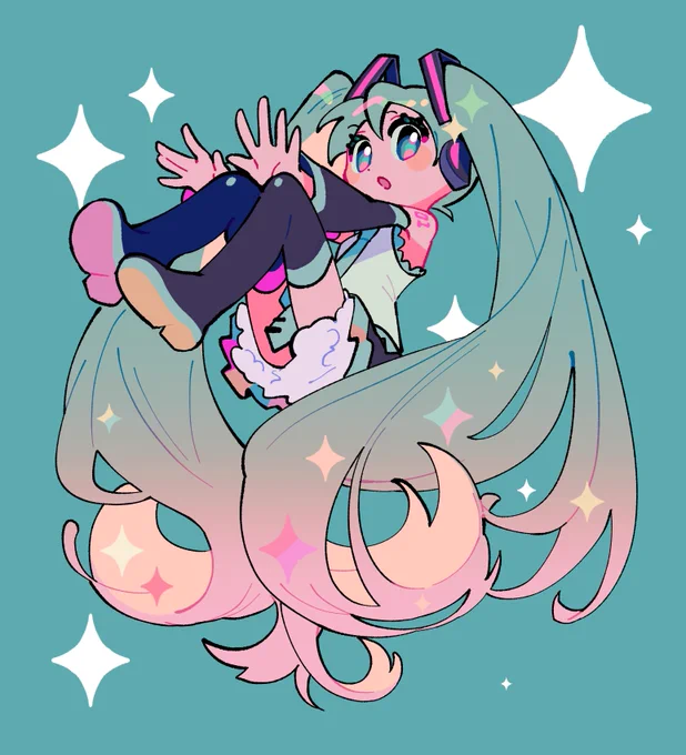 番組に出てないですが、私も「初音ミク」に魅せられて「イラストレーターになりたい!」って遠い国のマレーシアから日本に来たので、せっかくだし私の絵も見てください!! #マツコの知らない世界