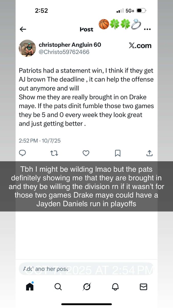 My take today