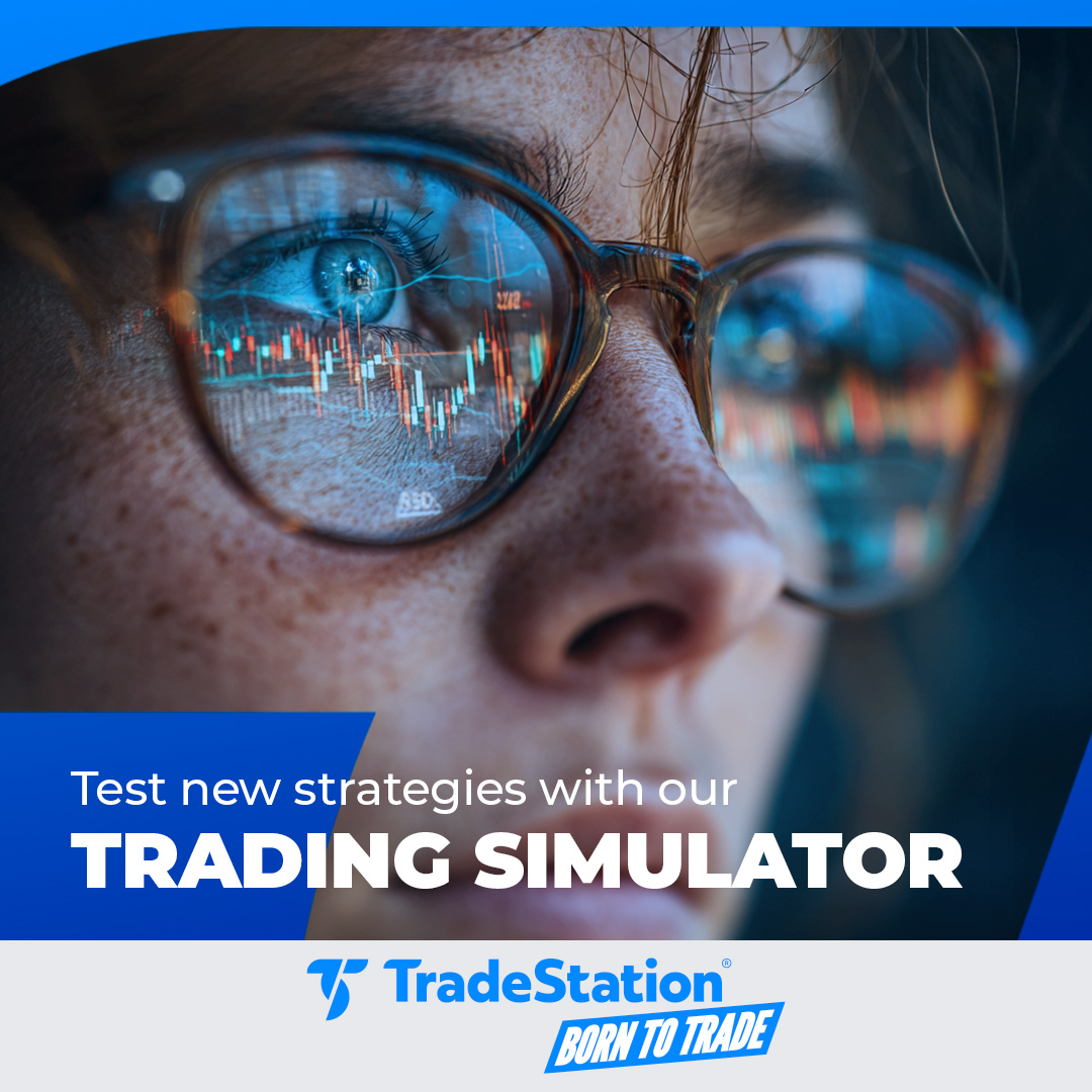 TradeStation's tweet image. Recently learned a new #stategy? Unlock unlimited paper trading, real-time data, and seamless transitions between sim and live to test it out. Tinker with strategies with our trading #simulator. spklr.io/6015BJhI3