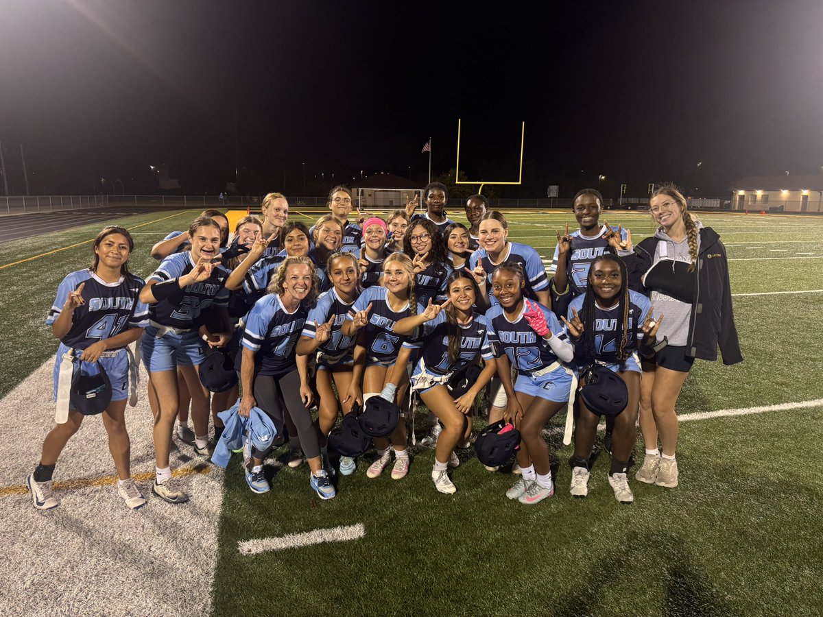 So proud of our inaugural flag football season. This amazing group of athletes and coaches won their first ever post season playoff game last night. Congrats Mustangs! This is a season none of us will ever forget. <a href="/DGSSports/">DGS Athletics</a>