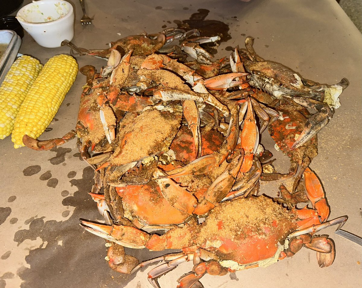 Eating Crabs for the last time this season🦀 #Maryland