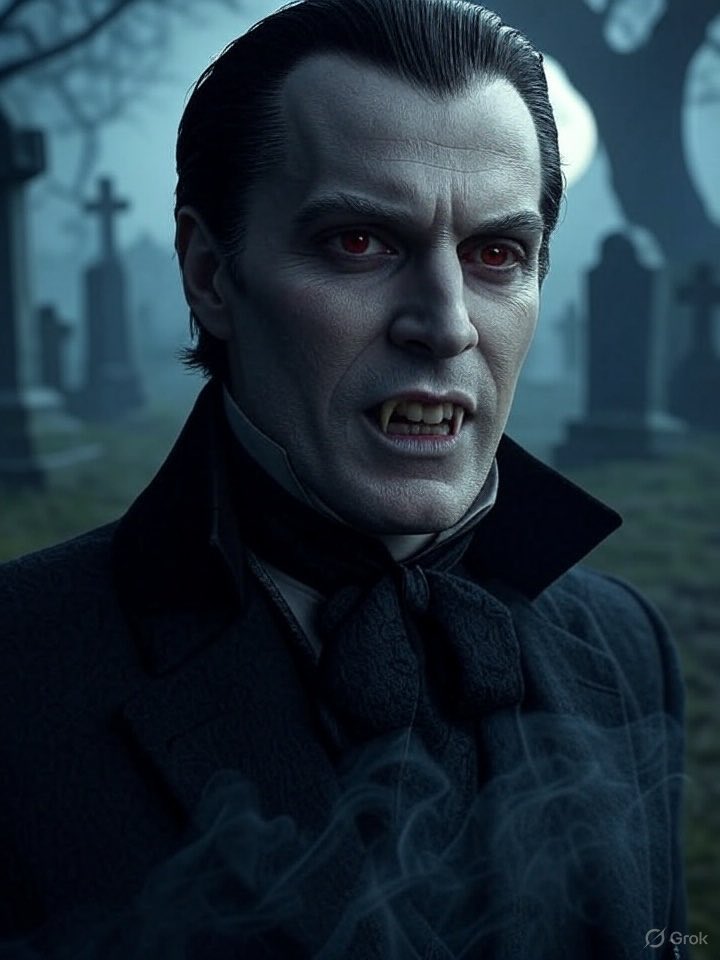 TheEerieHollows's tweet image. #HighgateVampire 
#ImageByGrok #AIart #AIArtistCommunity
#VincentMalarkey

Image by @grok and @TheEerieHollows