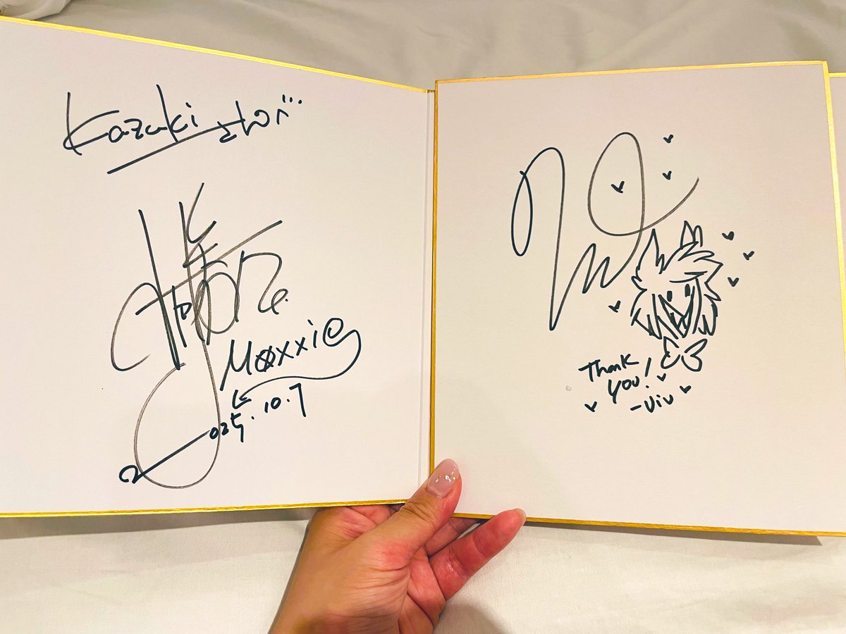 堺マチアキさん、サイン、 堺マチアキさん、サイン、 堺マチアキさん