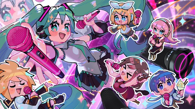 番組に出てないですが、私も「初音ミク」に魅せられて「イラストレーターになりたい!」って遠い国のマレーシアから日本に来たので、せっかくだし私の絵も見てください!! #マツコの知らない世界