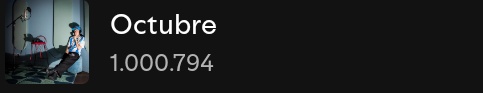RapArgentinooo's tweet photo. Octubre de Cerounno y VinylTracker alcanzo el millon de reproducciones en Spotify https://t.co/TsYT8gIHd1