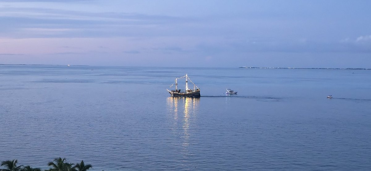 matthewtraynor's tweet image. Loved watching this little pirate boat sail up and down in the evenings while I've been away.