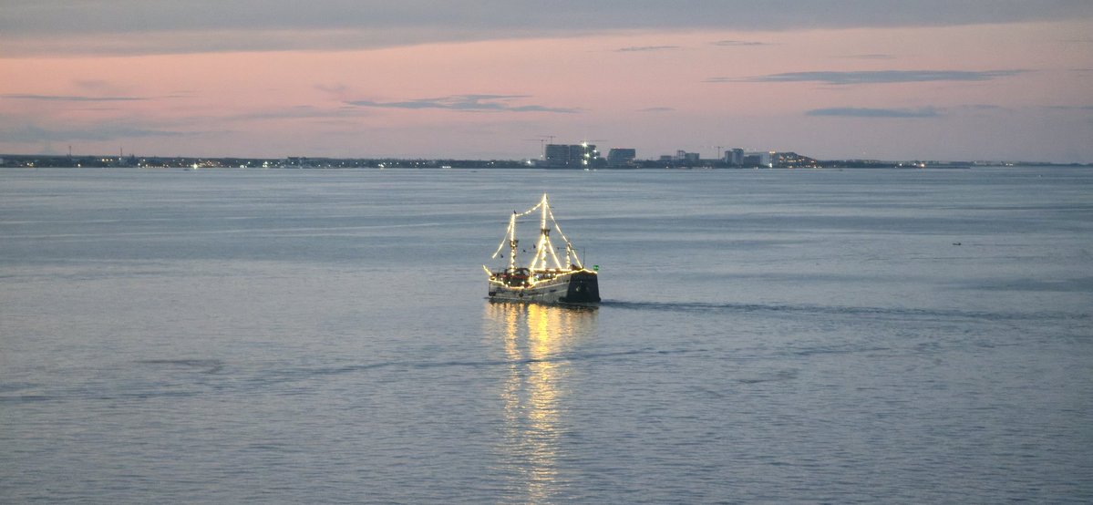 matthewtraynor's tweet image. Loved watching this little pirate boat sail up and down in the evenings while I've been away.
