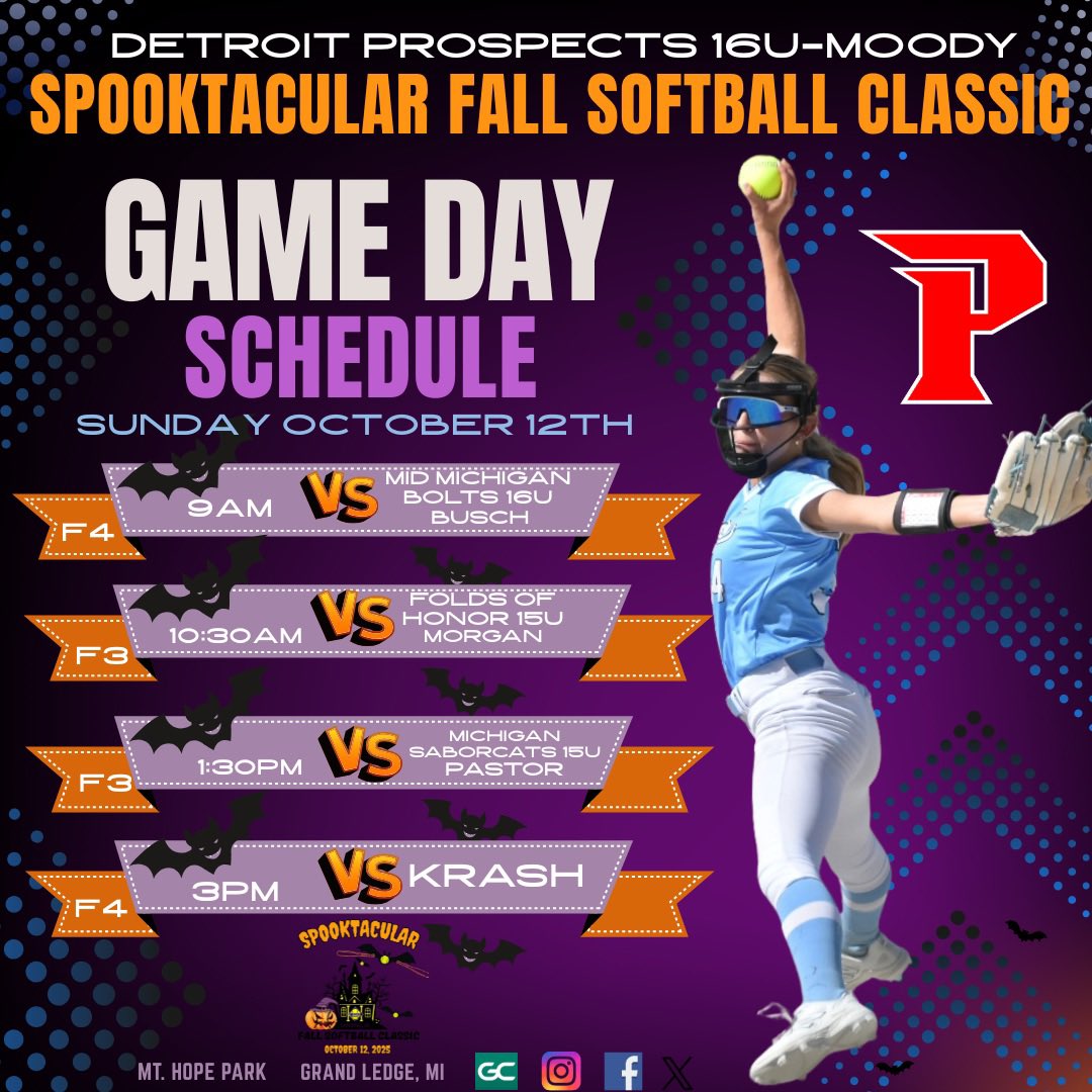 Game day coming soon! <a href="/chris_stelma/">ChrisStelma</a> <a href="/alessandrini26/">Vince Alessandrini</a> <a href="/CoachJohnOlley/">John Olley</a> <a href="/WayneStateSB/">Wayne State Softball</a> <a href="/ProspectsRice/">Detroit Prospects</a> <a href="/ProspectsMoody/">Detroit Prospects Moody</a> <a href="/AC_NCSASoftball/">Adrian College NCSA Softball</a> <a href="/CollegeBDJocks/">College Bound Jocks</a>