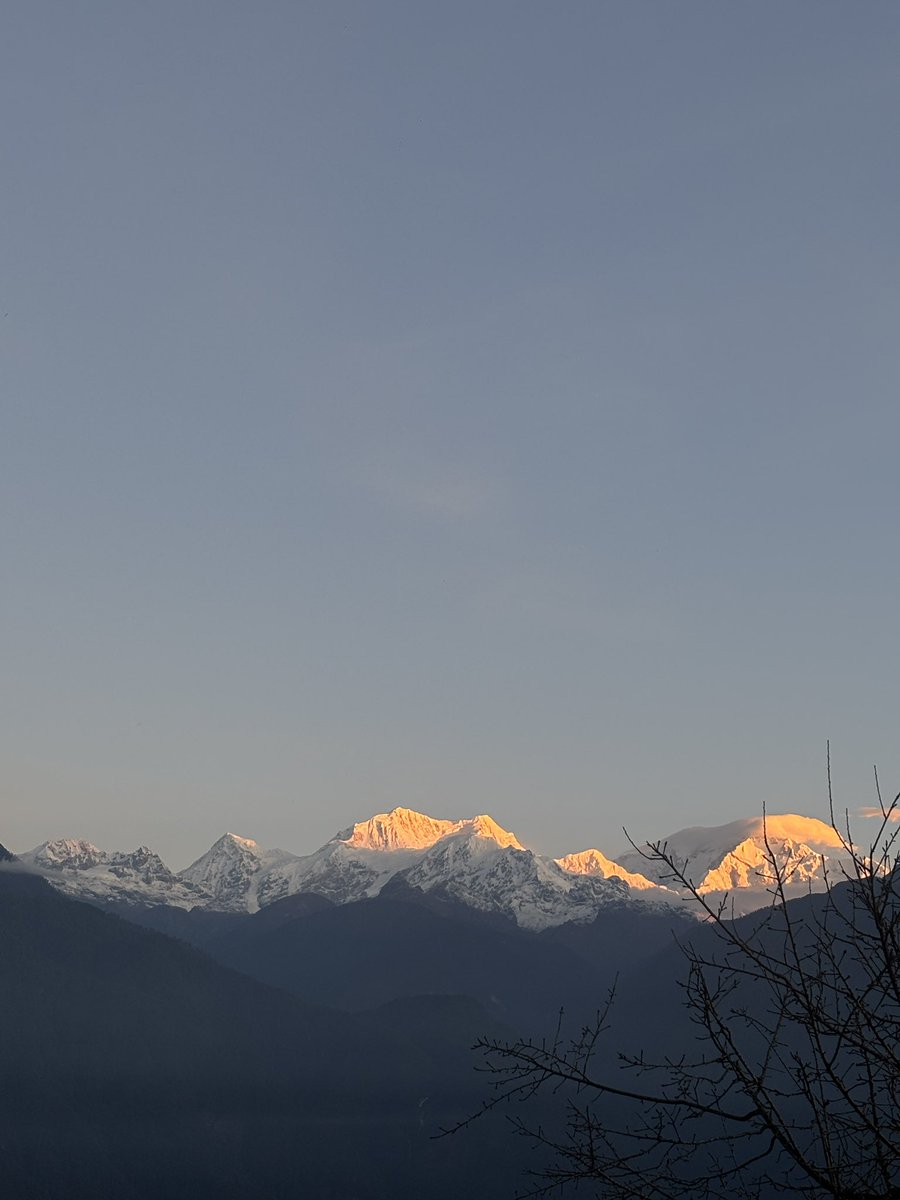 subedi_jeena's tweet image. Mt. Kanchenjunga as seen from #Pelling #Sikkim