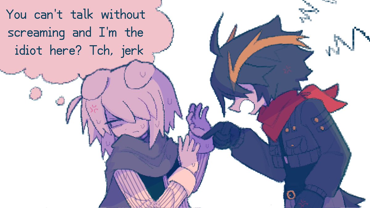 What if shiro used to talk back, but cant anymore