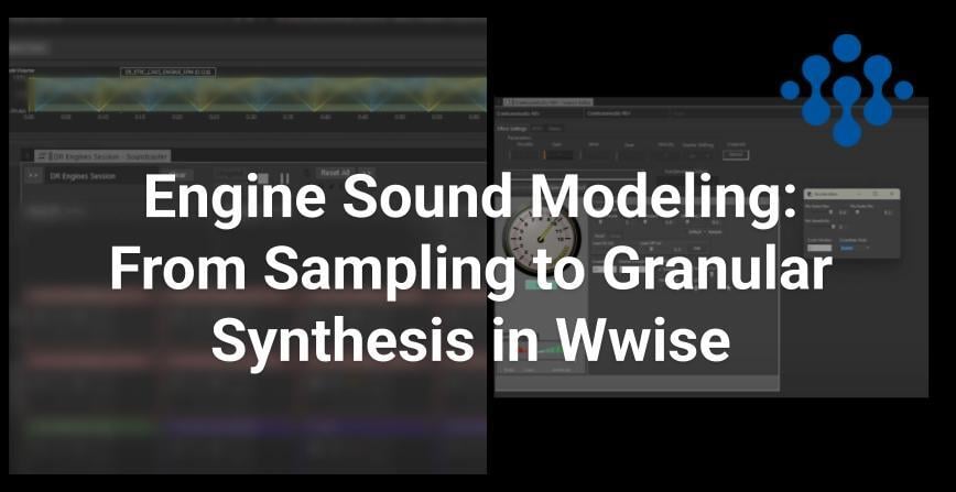 「エンジンサウンドのモデリング：Wwiseでサンプリングからグラニュラー合成技術まで」をブログに投稿しました。 Wwiseによるゲーム用エンジン音制作のテクニックを紹介していますので、ぜひご覧ください！
hubs.ly/Q03MHnCJ0

#Audiokinetic #Wwise #サウンドデザイン #ゲーム音楽