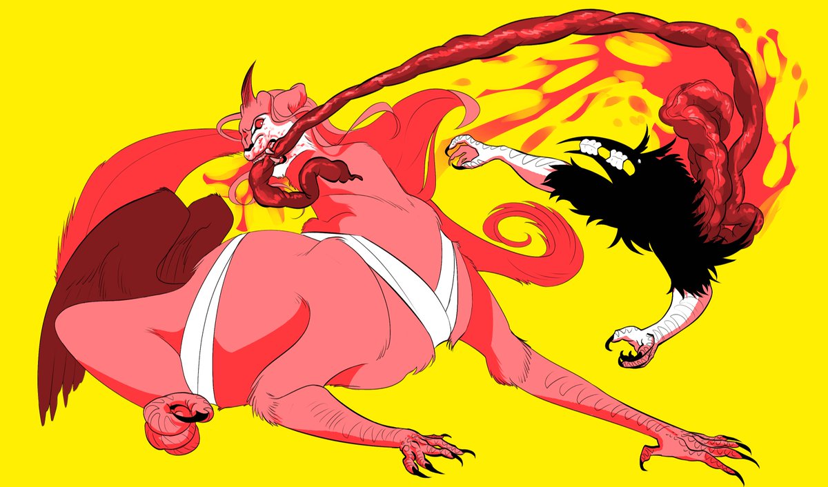 #slaytober + #goretober day 7: the beast + cannibalism

whoa guys do you get the reference